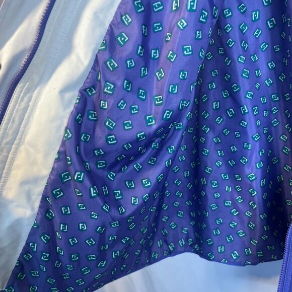 London Fog Lightweight Windbreaker Rain Jacket Retro Y2K Purple Plus Size 2X - Picture 9 of 12